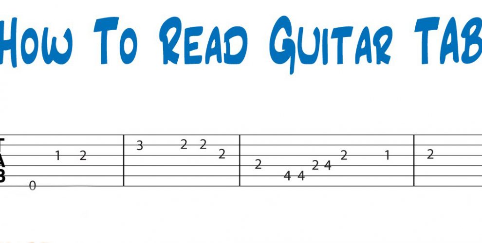 Cách đọc tab guitar