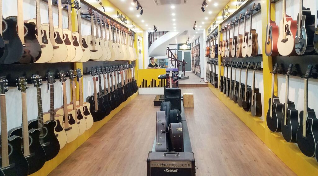 Shop đàn guitar giá rẻ tại quảng ninh